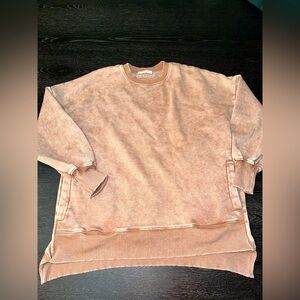 Zenana Rustic Pullover Medium